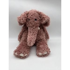 Jellycat Junglie Bunglie Pink Elephant 15” Stuffed Animal Plush Retired Medium